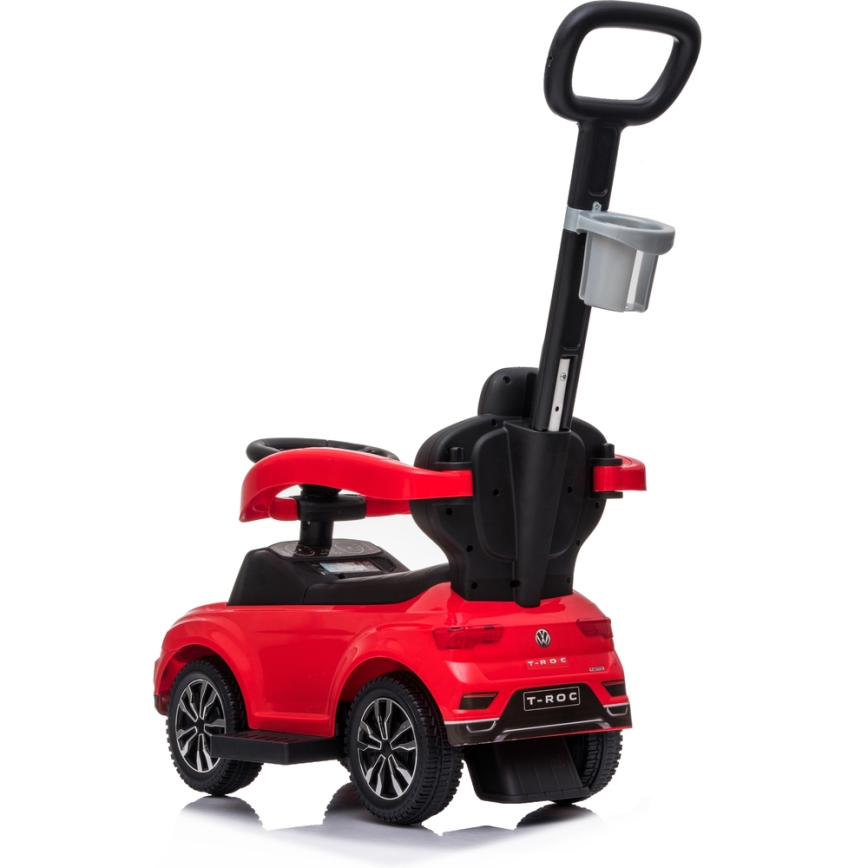 Bicicleta de empurrar Volkswagen 3em1 vermelho/preto