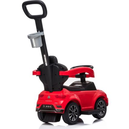 Bicicleta de empurrar Volkswagen 3em1 vermelho/preto