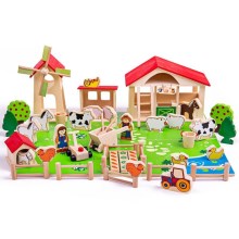 Bigjigs Toys - Quinta de madeira