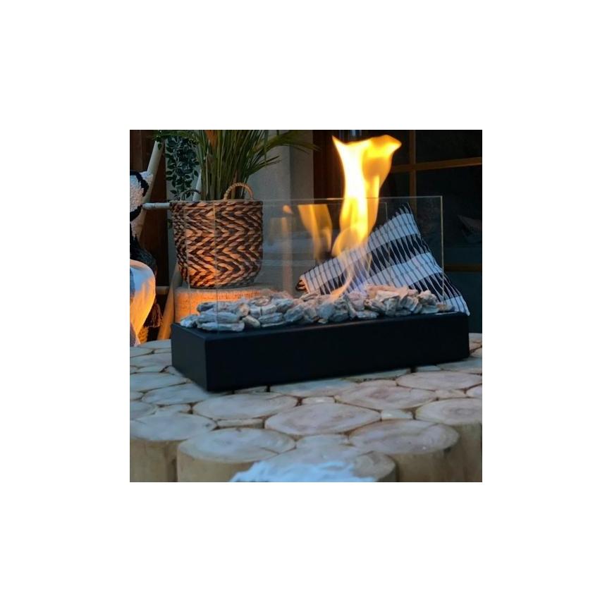 Kratki - Lareira BIO 21,8x35,4 cm 1kW preta