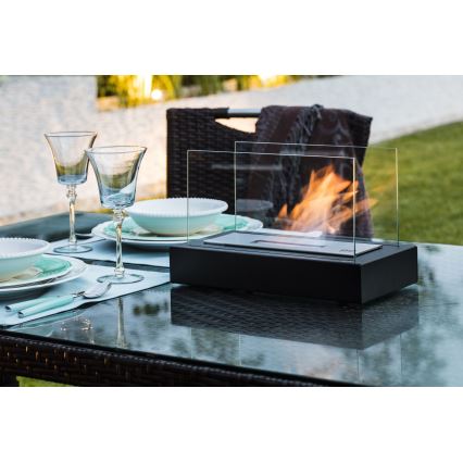 Kratki - Lareira BIO 21,8x35,4 cm 1kW preta