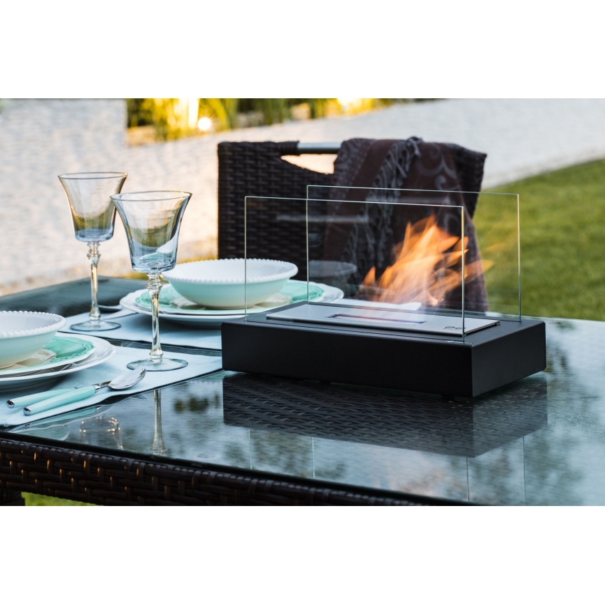 Kratki - Lareira BIO 21,8x35,4 cm 1kW preta