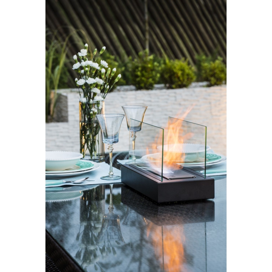 Kratki - Lareira BIO 21,8x35,4 cm 1kW preta