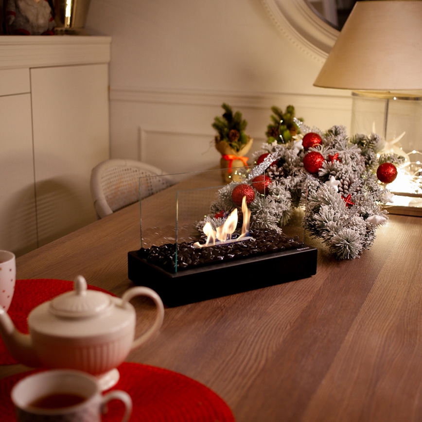 Kratki - Lareira BIO 21,8x35,4 cm 1kW preta