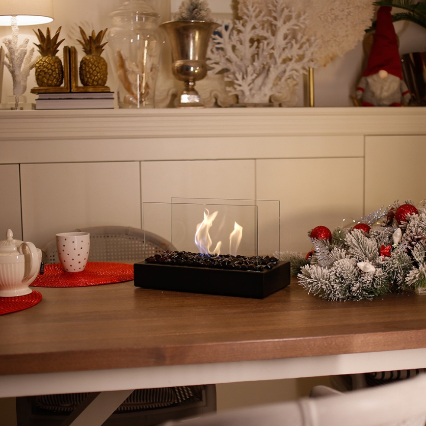 Kratki - Lareira BIO 21,8x35,4 cm 1kW preta