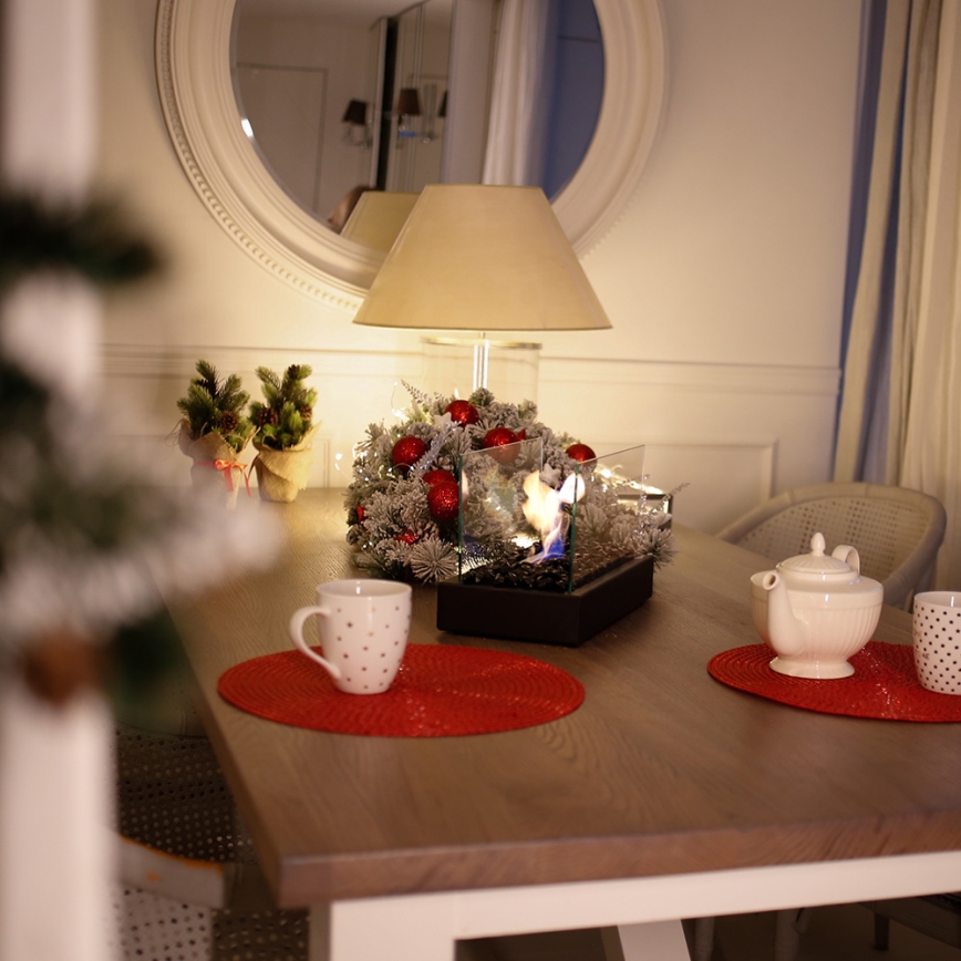 Kratki - Lareira BIO 21,8x35,4 cm 1kW preta