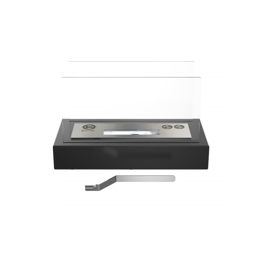 Kratki - Lareira BIO 21,8x35,4 cm 1kW preta