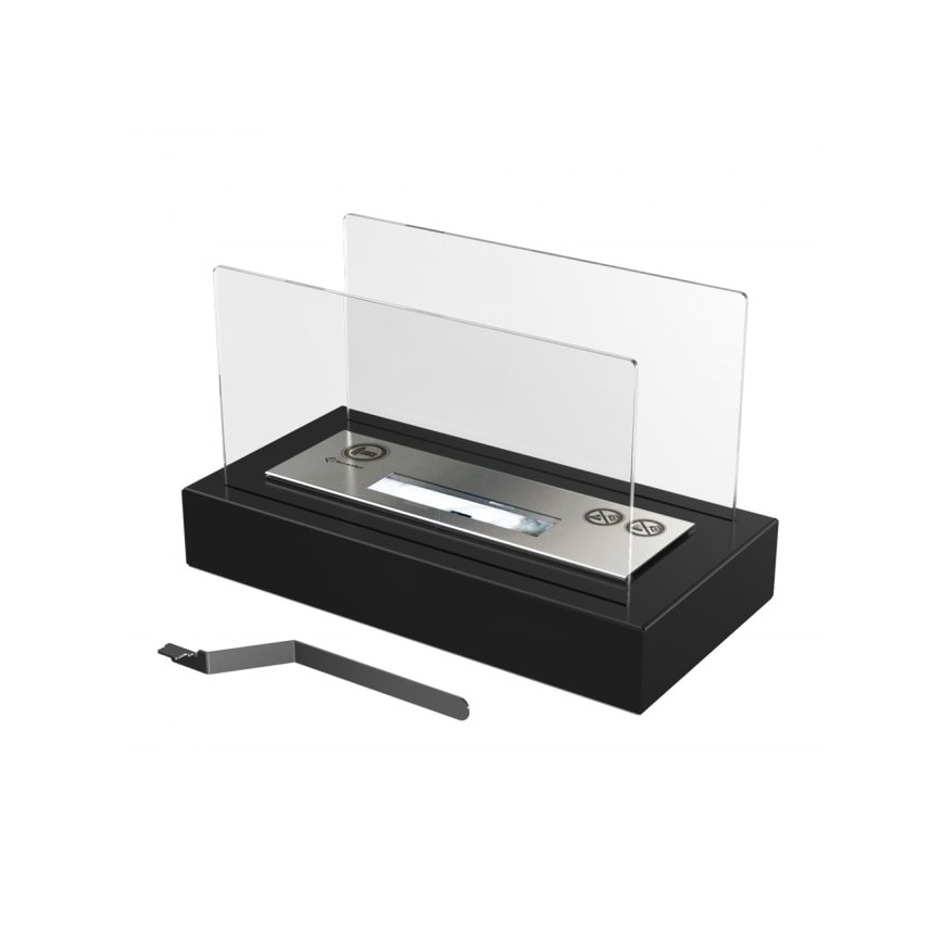 Kratki - Lareira BIO 21,8x35,4 cm 1kW preta