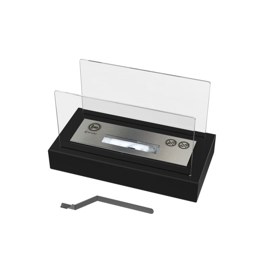 Kratki - Lareira BIO 21,8x35,4 cm 1kW preta