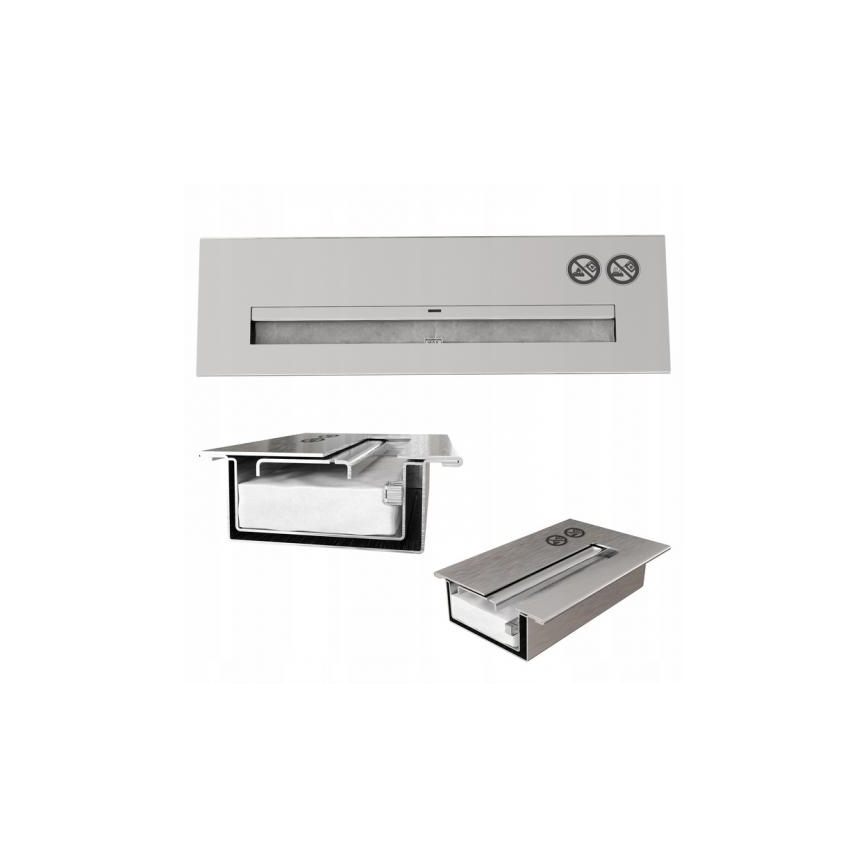 Kratki - Lareira BIO 40,2x70 cm 2kW branca