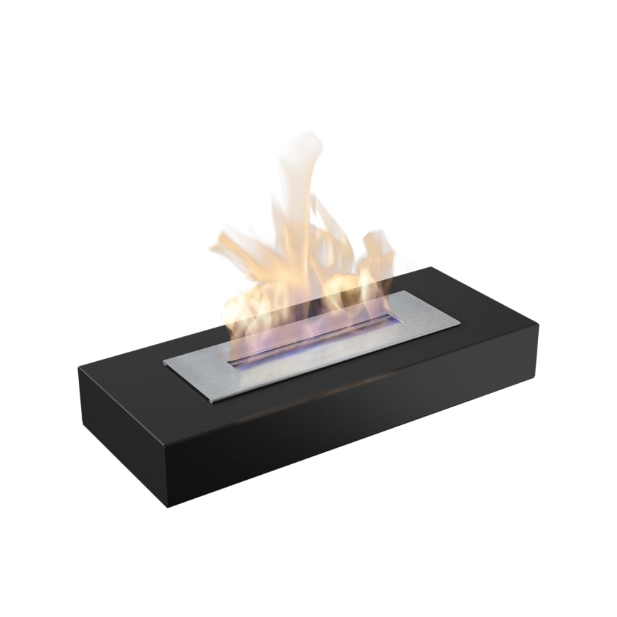 Kratki - Lareira BIO 10x67 cm 3kW preta