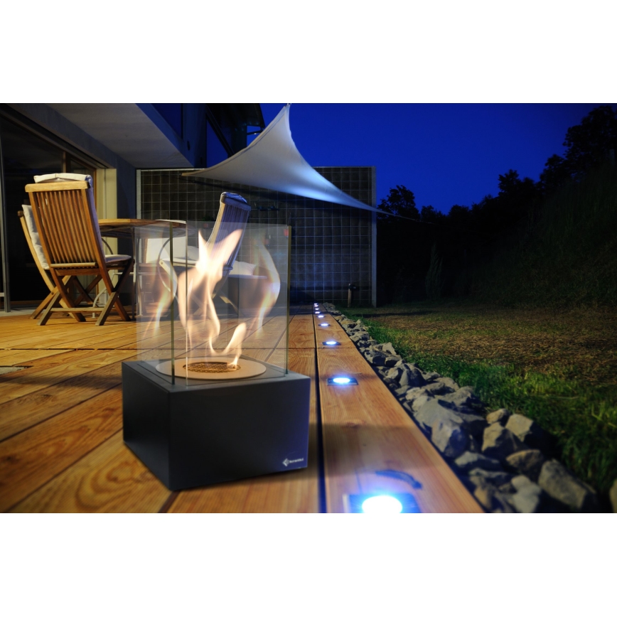 Kratki - Lareira BIO 35,3x25 cm 1kW preta