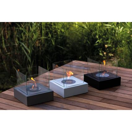 Kratki - Lareira BIO 30,3x30 cm 1kW branca