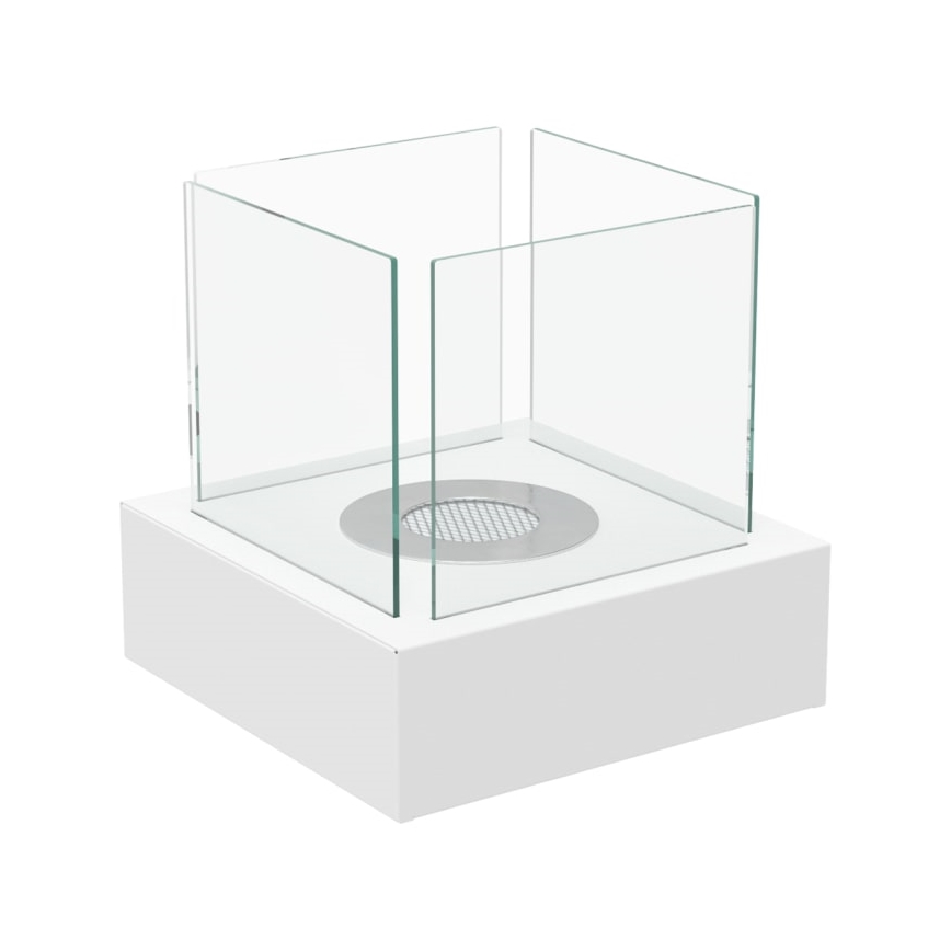 Kratki - Lareira BIO 30,3x30 cm 1kW branca