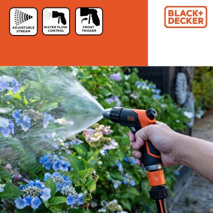 BLACK+DECKER - Pistola de rega