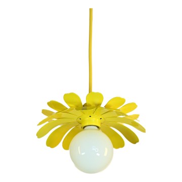 Bohemia-Design - Lustre com cabo 1xE27/60W/230V amarelo
