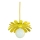 Bohemia-Design - Lustre com cabo 1xE27/60W/230V amarelo