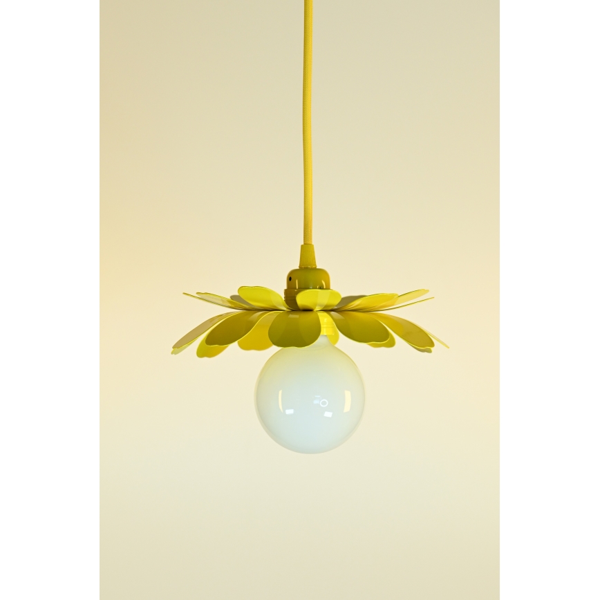 Bohemia-Design - Lustre com cabo 1xE27/60W/230V amarelo