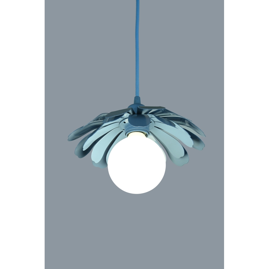 Bohemia-Design - Lustre com cabo 1xE27/60W/230V azul