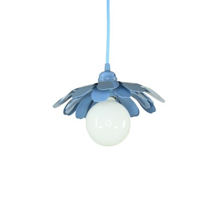 Bohemia-Design - Lustre com cabo 1xE27/60W/230V azul