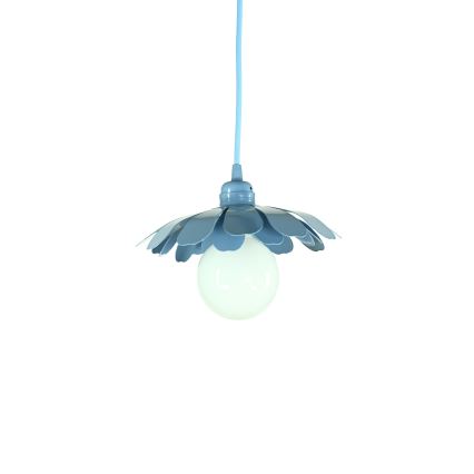 Bohemia-Design - Lustre com cabo 1xE27/60W/230V azul