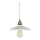 Bohemia-Design - Lustre de porcelana com cabo 1xE27/60W/230V