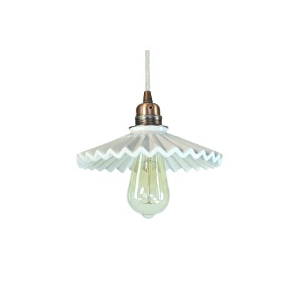 Bohemia-Design - Lustre de porcelana com cabo 1xE27/60W/230V