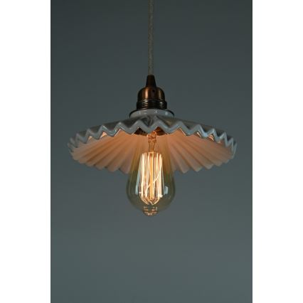 Bohemia-Design - Lustre de porcelana com cabo 1xE27/60W/230V