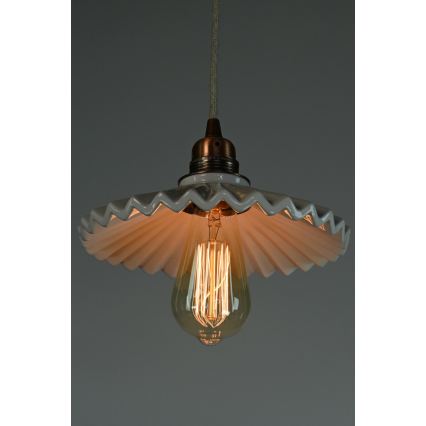 Bohemia-Design - Lustre de porcelana com cabo 1xE27/60W/230V