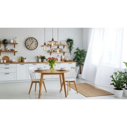 Bohemia-Design - Lustre em porcelana suspenso por cabo 1xE27/60W/230V