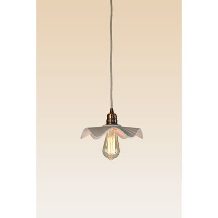 Bohemia-Design - Lustre em porcelana suspenso por cabo 1xE27/60W/230V