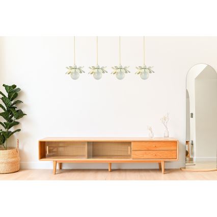 Bohemia-Design - Lustre pendente em cabo 1xE27/60W/230V creme