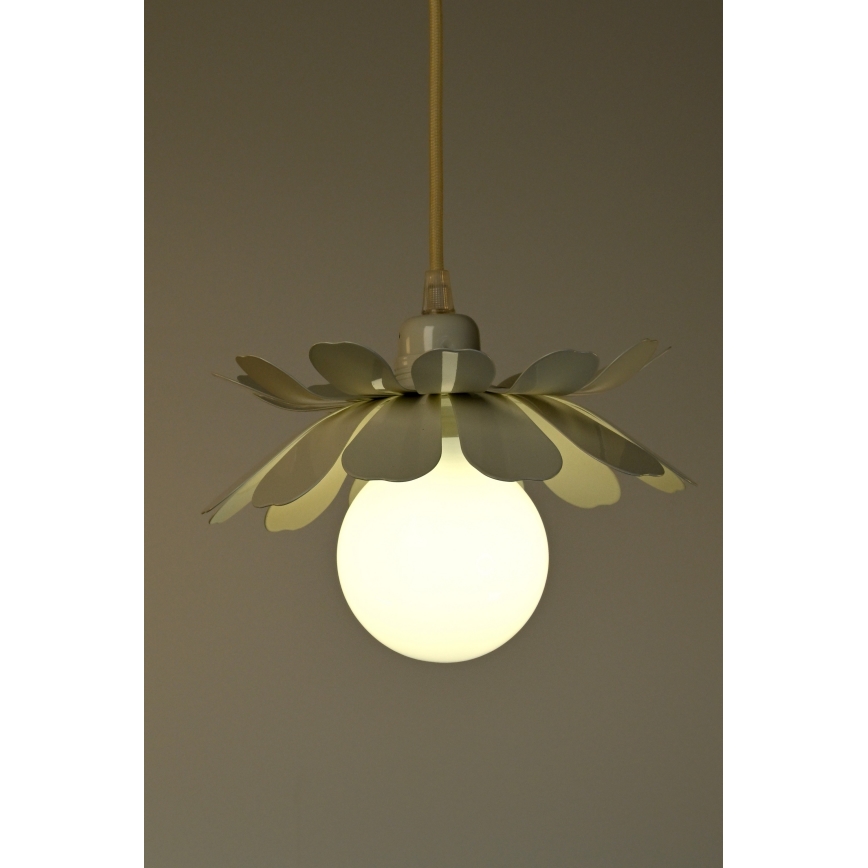 Bohemia-Design - Lustre pendente em cabo 1xE27/60W/230V creme