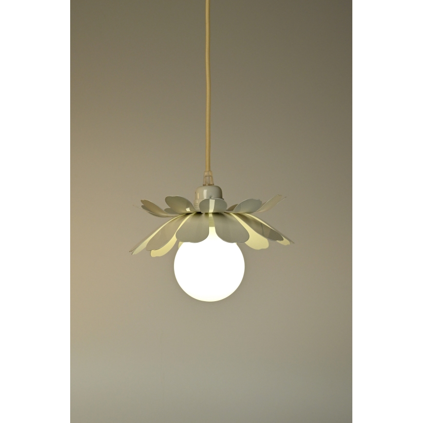 Bohemia-Design - Lustre pendente em cabo 1xE27/60W/230V creme