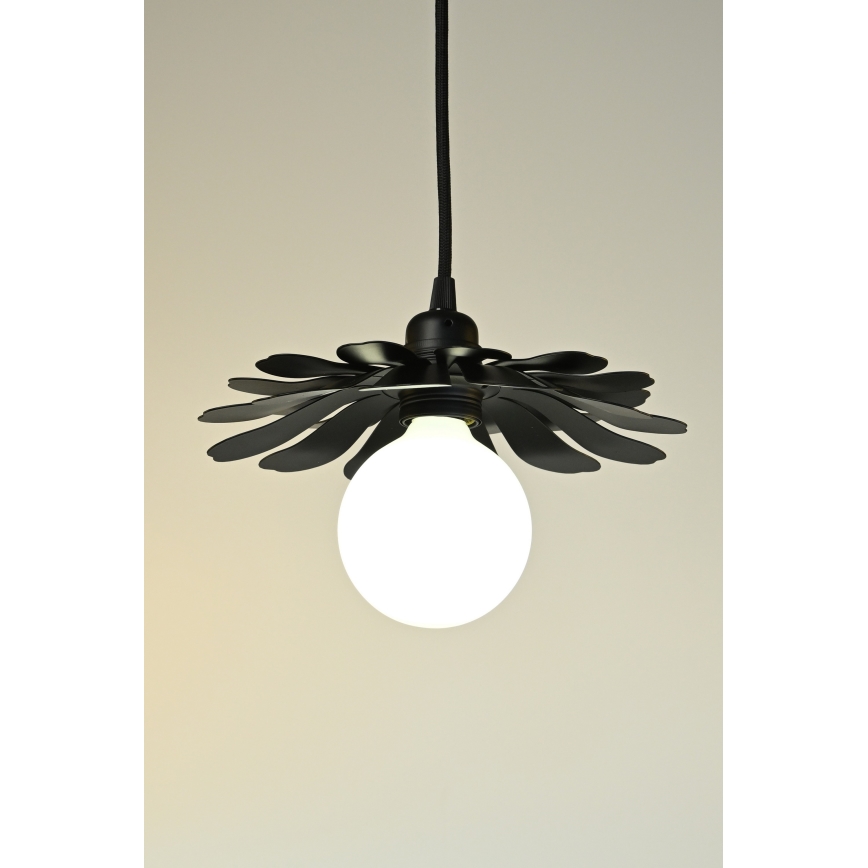 Bohemia-Design - Lustre suspenso com cabo 1xE27/60W/230V preto
