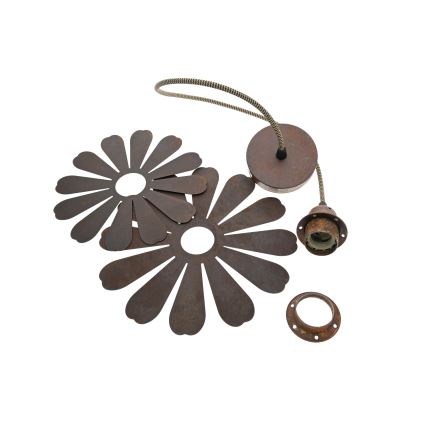 Bohemia-Design - Lustre suspenso em cabo 1xE27/60W/230V, acabamento bronze