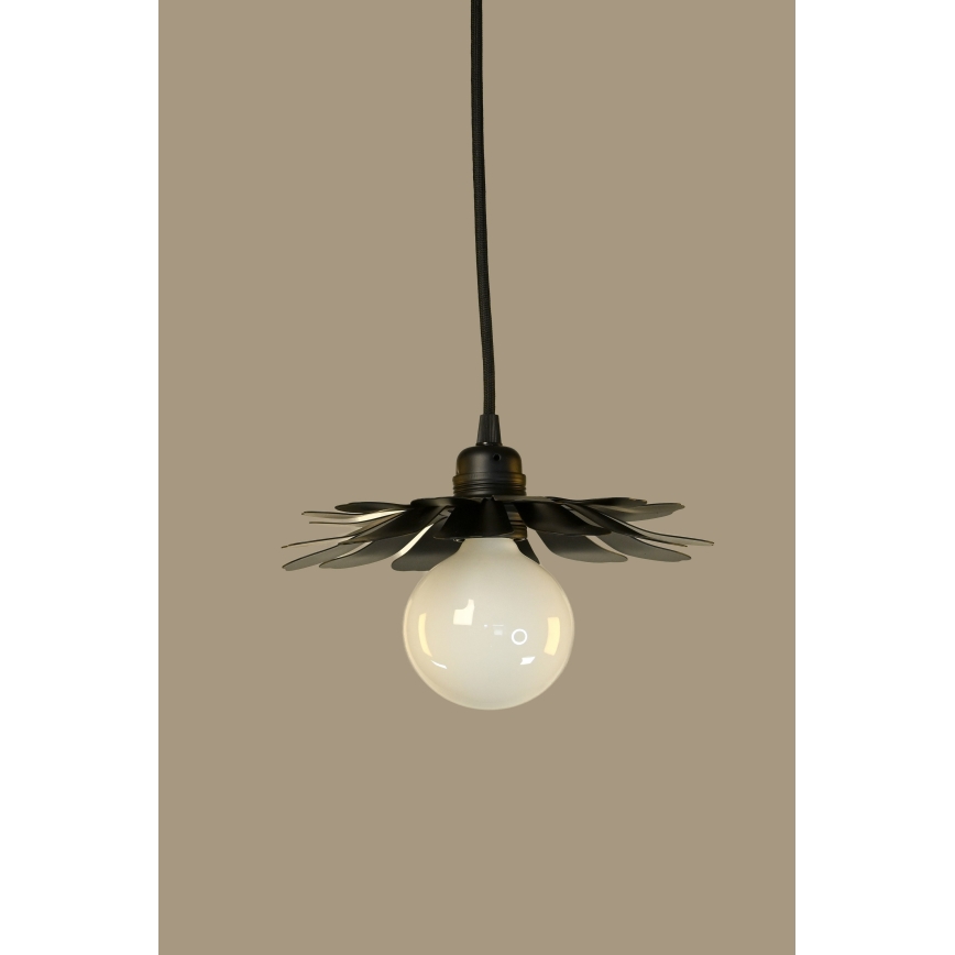 Bohemia-Design - Lustre suspenso por cabo 1xE27/60W/230V preto