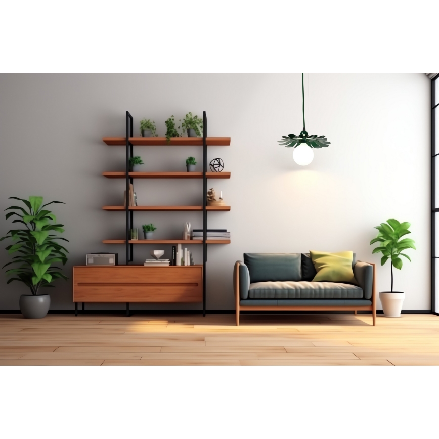Bohemia-Design - Lustre suspenso por cabo 1xE27/60W/230V verde