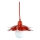 Bohemia-Design - Lustre suspenso por cabo 1xE27/60W/230V vermelho