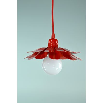 Bohemia-Design - Lustre suspenso por cabo 1xE27/60W/230V vermelho