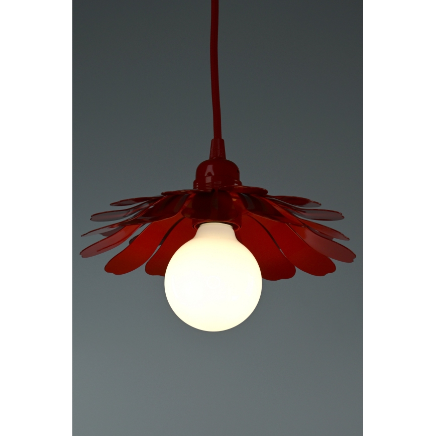 Bohemia-Design - Lustre suspenso por cabo 1xE27/60W/230V vermelho