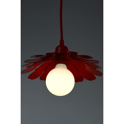 Bohemia-Design - Lustre suspenso por cabo 1xE27/60W/230V vermelho