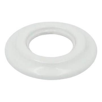 Bohemia-Design - Moldura retro de porcelana simples, branca