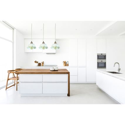 Bohemia-Design - Pendente de porcelana com cabo 1xE27/60W/230V