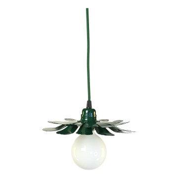 Bohemia-Design - Pendente em cabo 1xE27/60W/230V verde