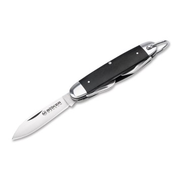 Böker - Canivete de bolso multifuncional Magnum Classic Pocket Steel 16 cm/4 funções, cabo em palissandro