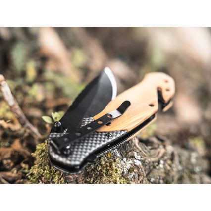 Böker - Canivete Magnum Blomkvist Olive 20,5 cm madeira de oliveira