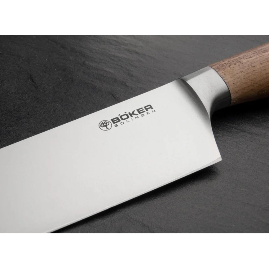 Böker - Faca de Chef CORE 20,7 cm, cabo em nogueira