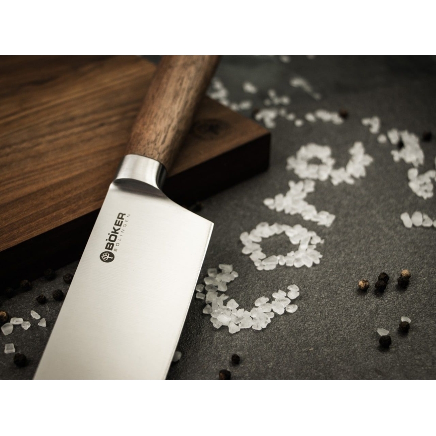 Böker - Faca de Cozinha CORE 16 cm, cabo em nogueira