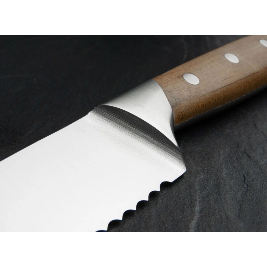Böker - Faca para pão FORGE WOOD 22 cm bordo
